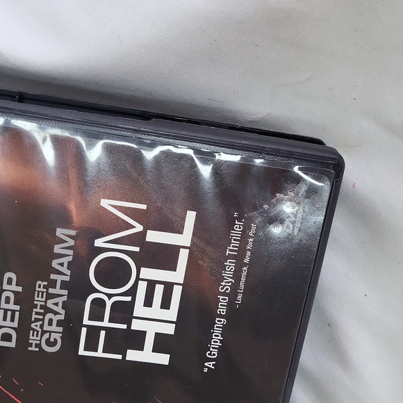 From Hell DVD great condition Johnny depp movie - Picture 3 of 8